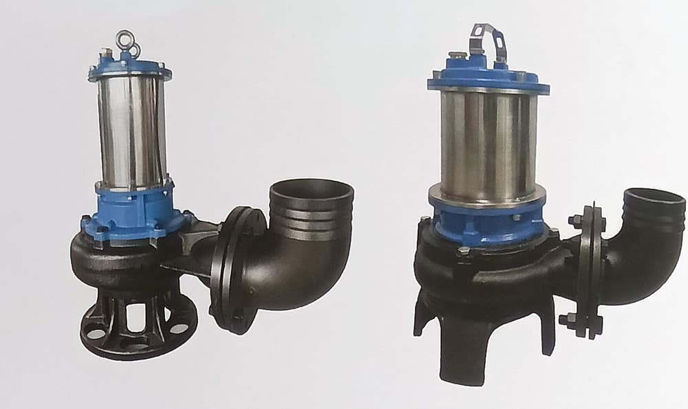 JHWQ permanent magnet slurry pump set photographed as a delivery unit
